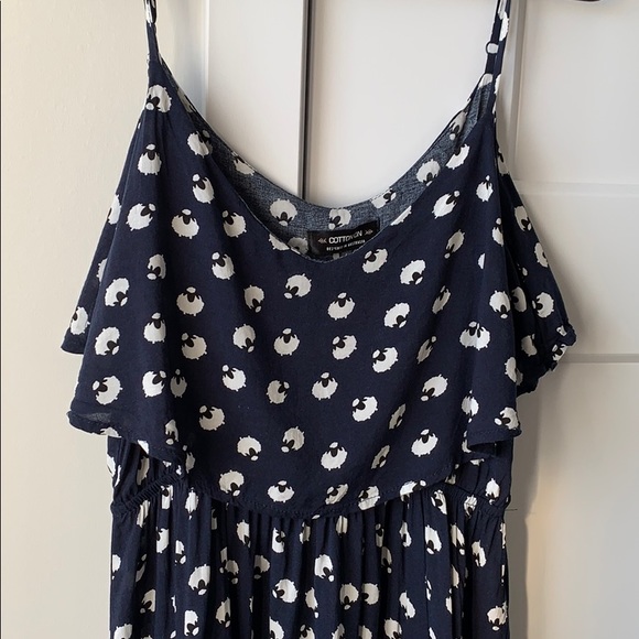 💚2/$30 Spaghetti strap ruffle top summer dress - Picture 2 of 5